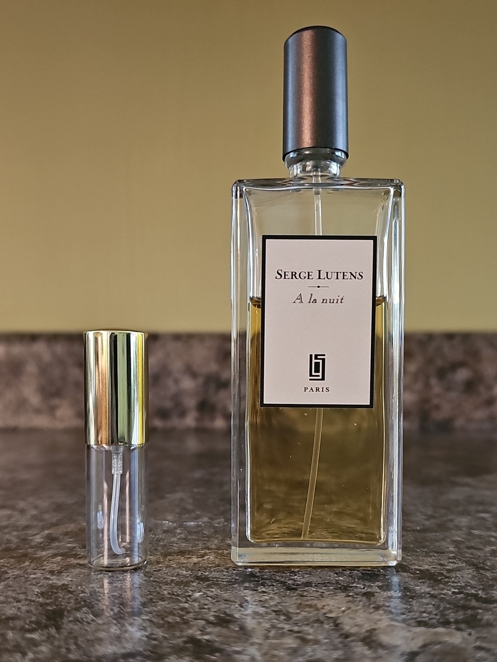 5 ML Sample A LA NUIT by Serge Lutens Perfume EDP Vintage Original